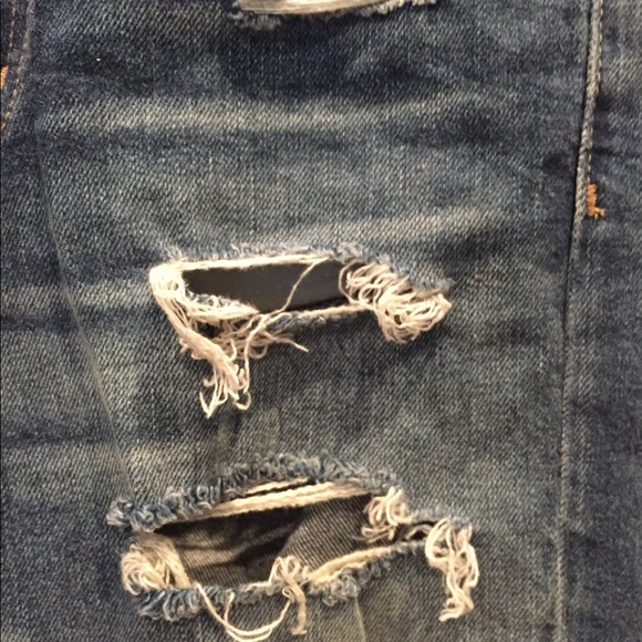 Zara Ripped Denim Jeans - Picture 7 of 11